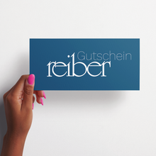 Lade das Bild in den Galerie-Viewer, Reiber Geschenkgutschein