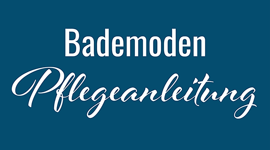 Bademoden Pflegeanleitung
